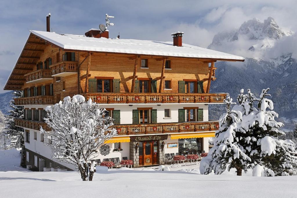 Le Chamois D'Or Hotel Cordon Exterior photo